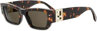 Fendi Dames, Accessoires, Bruin, Maat: 53 MM