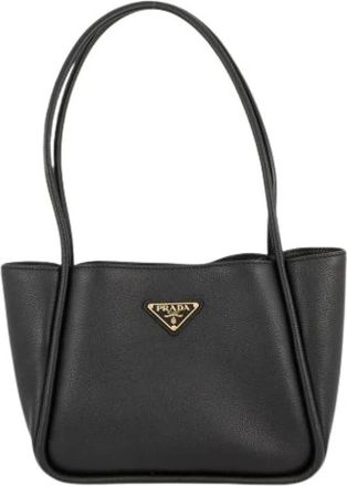 Prada Pre-owned Shoulder Bags, female, Black, Size: ONE SIZE Pre-owned Vintage Shoulder Bag
