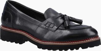 Hush Puppies Womens Ginny Womens Loafers - Black - Size: 7