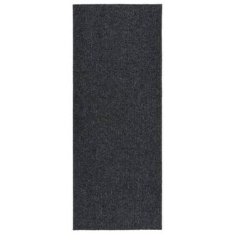 vidaXL Vidaxl - Alfombra De Pasillo Atrapa Suciedad 100x250 Cm Gris Antracita