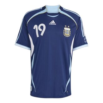 adidas Argentina 2006 Messi Away Jersey - male - Adidas Originals - T-Shirts - Blue - L - Tops
