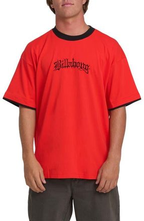 Billabong Immortal Tipper Graphic T-Shirt in Deep Red at Nordstrom, Size X-Large