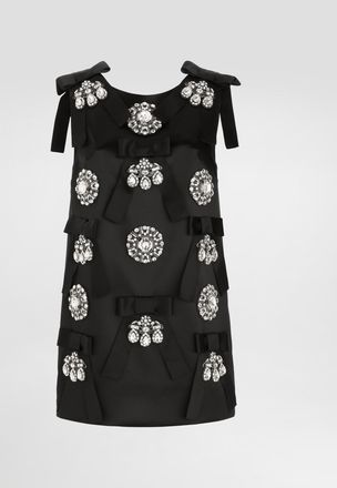 Dolce & Gabbana Dress With Embroidery - Woman Dresses Multi-colored 40