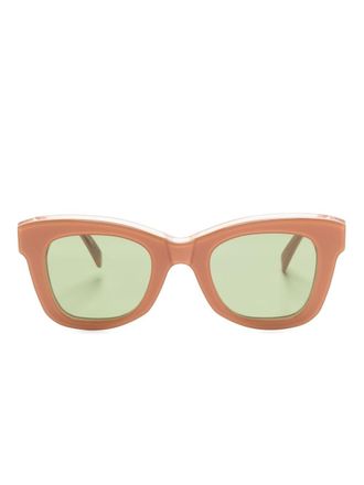 Retro Superfuture Occhiali da sole Altura wayfarer - Marrone