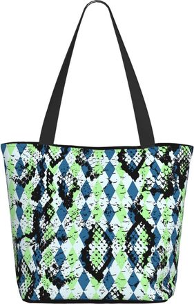 AOOEDM Skin-Pattern Of Snake Ladies Shopping Bag 13x11x7in.The Perfect ValentineS Day Gift.It Is The Best ValentineS Day Gift For Mom, Daughter, Wife,Etc