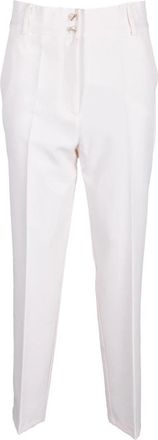 Access Fashion Slim-fit broek - Dames - Slim Fit Broeken - Wit - XL - Polyester - Broeken