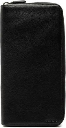 Prada Pre-owned Long Wallet - Dames - Vintage Accessoires - Zwart - ONE Size - Leer - Vintage
