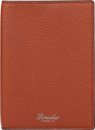 Pineider Reisepassh&uuml;lle Herrens Leder Braun/Ziegelstein