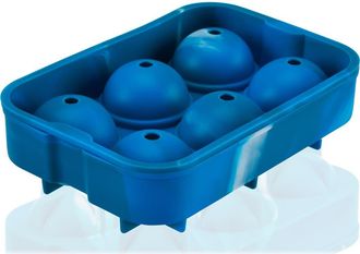 Host Silicone 2 Ice Sphere Mold in Blue Marble at Nordstrom