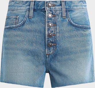 Favorite Daughter The Caroline High-Rise Denim Shorts