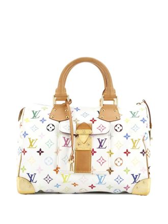 Louis Vuitton Borsa a mano Speedy Monogram Multicolor 30 con tracolla - Multicolore