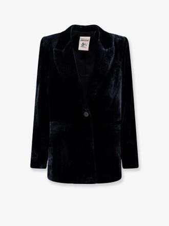 Semicouture Blazer monopetto in velluto - SEMICOUTURE - gender_Woman