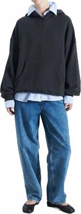 American Vintage Atubay Hooded Sweatshirt In Darkness