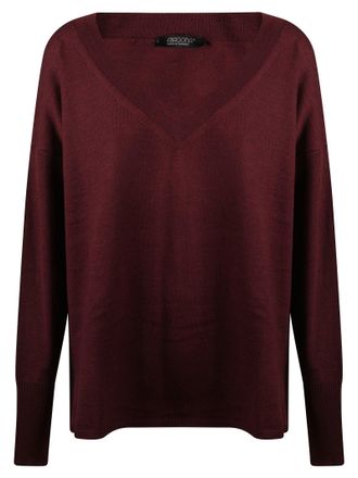 Aragona Deep V-Neck Virgin Wool Sweater