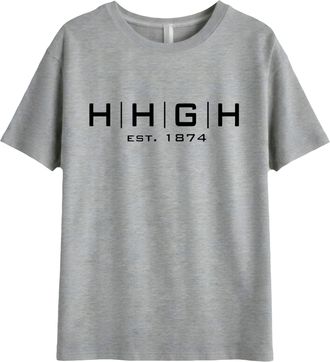 Generic Heart F.C. Top, Classic Scottish League Football Shirt, Midlothian Team Support Gift Tee (Heather Grey, 2XL Years)