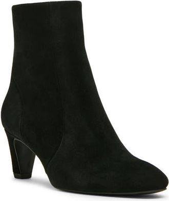 Blondo Nicolette Waterproof Bootie in Black Suede at Nordstrom, Size 7.5