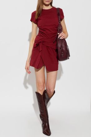 Isabel Marant T-shirt Maelie, Womens, Burgundy