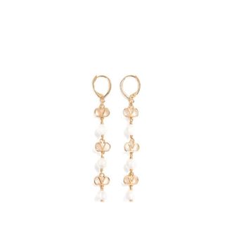 Valentino Garavani Accessoires, Dames, Geel, ONE Size, VLogo Signature Oorbellen