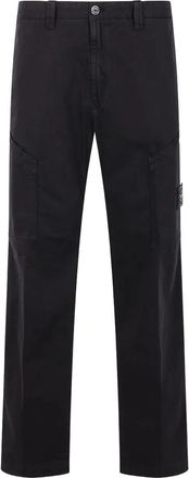Stone Island Pantalone Regular Black
