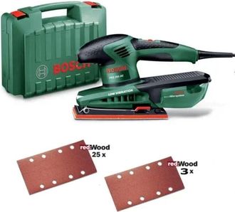 Bosch Hobby PSS 250 AE Levigatrice orbitale 250 W con fogli abrasivi
