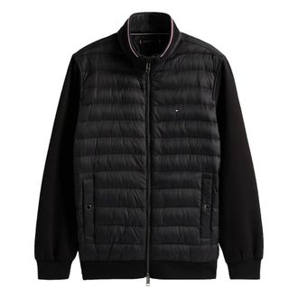 Tommy Hilfiger Mix Media Ess RWB Stand Collar - Heren - Winterjassen - Zwart - XL - Jassen