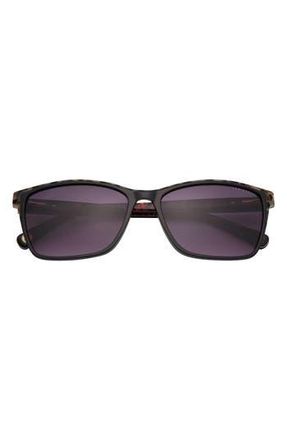 Ted Baker 57mm Rectangle Sunglasses in Black at Nordstrom Rack