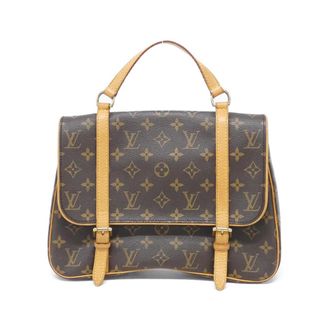 Louis Vuitton Marron Coated Canvas Backpack (Pre-Owned)