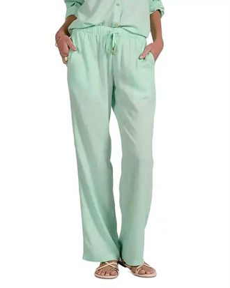 Elan Luxe Lounge Bottoms In Mint