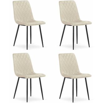 OEM Silla Turin - Terciopelo Beige X 4