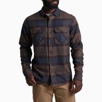 K&uuml;hl Rydr Flannel Shirt In Dark Roast