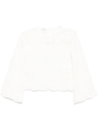 Giambattista Valli Top girocollo - Bianco