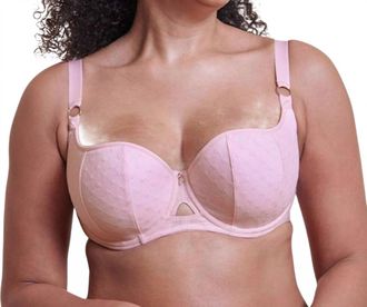 Curvy Kate Boost Heartbreaker Padded Balcony Bra In Pale Pink