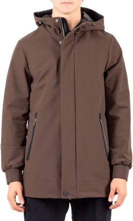 H&egrave;SKIMO Parka - Heren - Parka Jassen - Bruin - 2XL - Leer - Jassen
