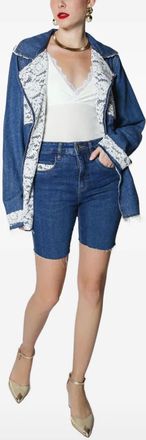 Lethicia Bronstein Silvana denim shorts - Blue