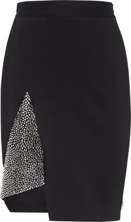 Philipp Plein Short Skirt Crystal