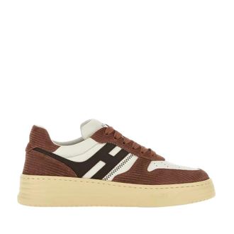 Hogan Bruine Sneakers H630 - Dames - Sneakers - Bruin - 40 EU - Schoenen