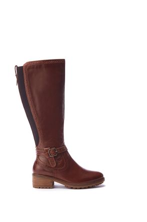 Moda in Pelle Moda in Pelle Womens Hesdin Tan Boots Leather - Size EU 36