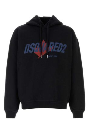 Dsquared2 Black Logo Hoodie