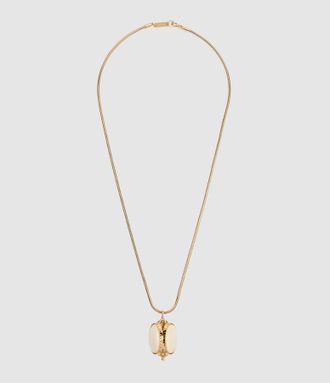 Isabel Marant Sautoir Long Necklace Ecru