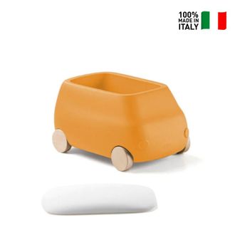 Plust Juguetes De M&aacute;quina De Almacenamiento De Pl&aacute;stico Para Ni&ntilde;os Van Mini - Amarillo