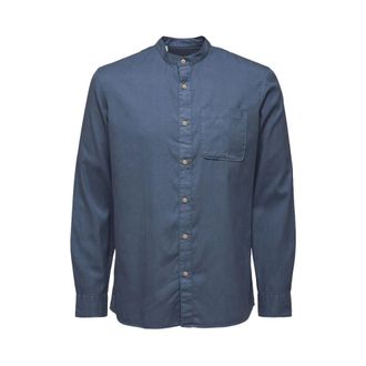Selected Heren, Overhemden, Blauw, Maat: M