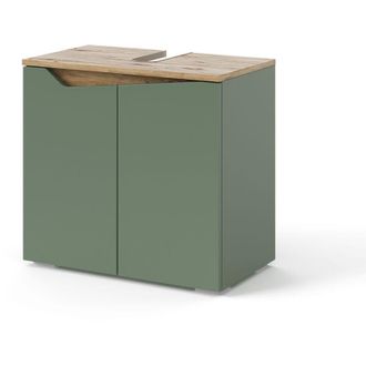 Credenza Con Ante In Vetro VidaXL: Mobile Rovere Sonoma 35x37x142 Cm Per Soggiorno