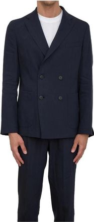 HUGO BOSS Hombre, Chaquetas, Azul, Talla: M