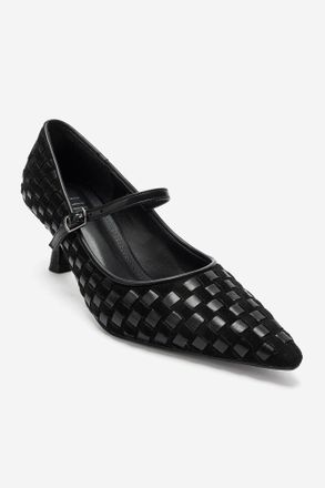 Prologue Rhodes Geweven Mary Jane Pump