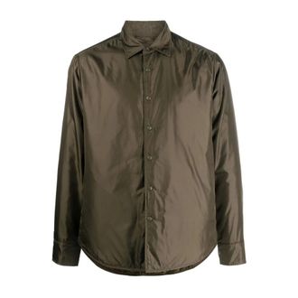 Aspesi Heren, Jassen, Groen, Maat: M Nylon