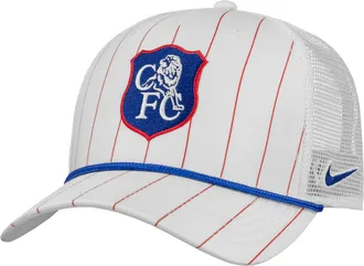 Nike Mens Chelsea Rise Rope Trucker Hat in White | C16988C089CHFC-AOP