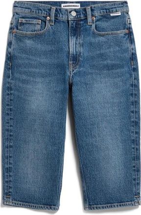 Armedangels Carenaa Capri Jeans Shorts f&uuml;r Damen | blau