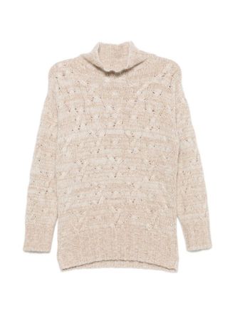 Fabiana Filippi Jersey De Mezcla De Lana Con Cuello Alto