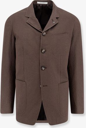 Tagliatore Blazer Torrent in cotone wrinkled - TAGLIATORE - gender_Man