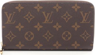 Louis Vuitton Brown Coated Canvas Pvc Monogram Long Wallet (Bi-Fold) (Pre-Owned)